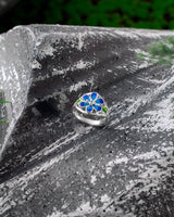 Fareastjewelry,Handmade Ring,Silver&Enamel,Spring Fairy series