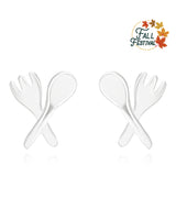 Silver Earrings Food Fun Fairies - fareastjewelry