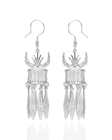Handmade Earrings,Silver,Horns series