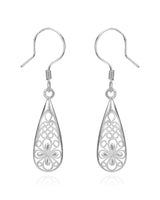 Handmade Earrings,Silver, Morning Dew Series