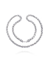 Handmade Necklace,Silver,Fearless series