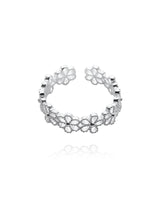 Handmade Ring,Silver,Floral series - fareastjewelry