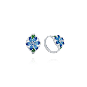 USA Exclusive,Handmade Ring,Silver&Enamel,Spring Fairy series - fareastjewelry