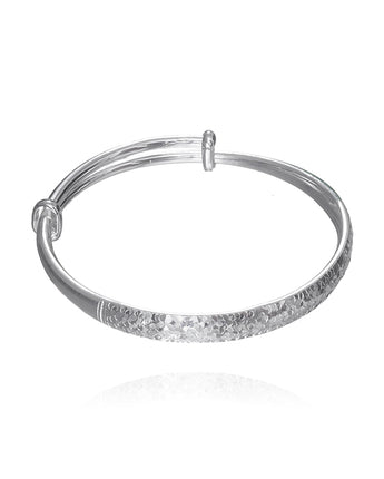 Handmade Bracelet,Silver,Crushed Silver series - fareastjewelry