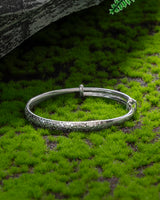 Handmade Bracelet,Silver,Crushed Silver series - fareastjewelry