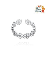 Handmade Ring,Silver,Floral series - fareastjewelry