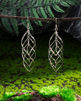 Handmade Earrings,Silver,Modern Art series - fareastjewelry