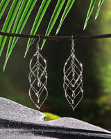Handmade Earrings,Silver,Modern Art series - fareastjewelry