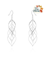 Handmade Earrings,Silver,Modern Art series - fareastjewelry