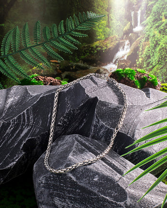 Handmade Necklace,Silver,Fearless series - fareastjewelry