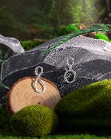 Handmade Earrings,Silver,World Trio series - fareastjewelry