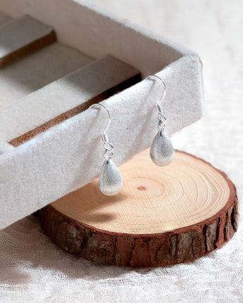 Handmade,Silver Raindrop Earring,Dream series - fareastjewelry