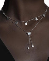 Handmade,Silver Butterfly Necklace,Dream series - fareastjewelry