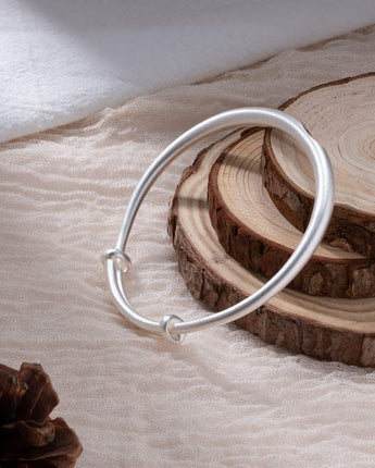 Handmade,Silver "Ping An" Bracelet,,Dream series - fareastjewelry