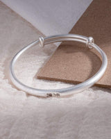 Handmade,Silver "Ping An" Bracelet,,Dream series - fareastjewelry