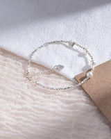 Handmade,Silver Pearl Butterfly Bracelet,Dream series - fareastjewelry