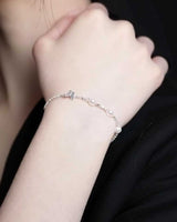 Handmade,Silver Pearl Butterfly Bracelet,Dream series - fareastjewelry