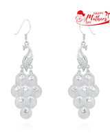 Handmade Earrings,Silver,Phoenix Chasing series - fareastjewelry