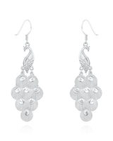 Handmade Earrings,Silver,Phoenix Chasing series - fareastjewelry