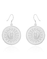 Handmade Earrings,Silver,Drum Rhythm series - fareastjewelry