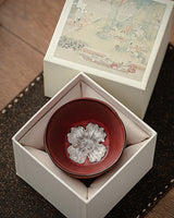 Persimmon,Silver Blossom Chalice series - fareastjewelry