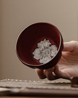 Persimmon,Silver Blossom Chalice series - fareastjewelry