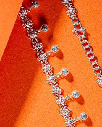 fareastjewelry,Handmade Necklace,Silver,Stars series