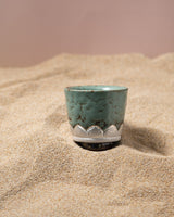 Kiln-transformed Glaze Colors,Lotus,999 Gilt Silver Cups,Set Of Two Cups - fareastjewelry