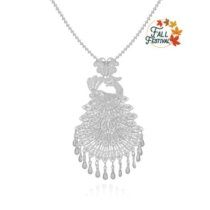 Handmade Necklace,Silver,Mystical Phoenix series - fareastjewelry