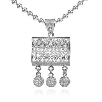 Silver Lock Necklace - fareastjewelry