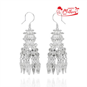 Handmade Earrings,Silver,Lantern series - fareastjewelry