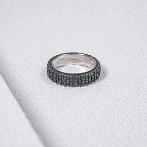 Fearless Handmade Ring,Silver