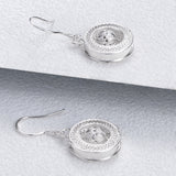 Fareastjewelr,Handmade Earrings,Silver,Hydrangea series