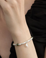 Fareastjewelry,Handmade Bracelet, Silver,Bamboo Leaves series