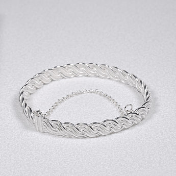 Fareastjewelry,Handmade Bracelet,Silver,Entangled series