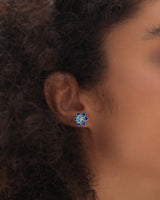 Fareastjewelry,Handmade Earrings,Silver&Enamel,Spring Fairy series