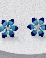 Fareastjewelry,Handmade Earrings,Silver&Enamel,Spring Fairy series