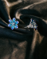 Fareastjewelry,Handmade Earrings,Silver&Enamel,Spring Fairy series