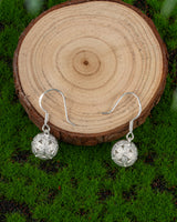 Fareastjewelry,Handmade Earrings,Silver,Flower Language series