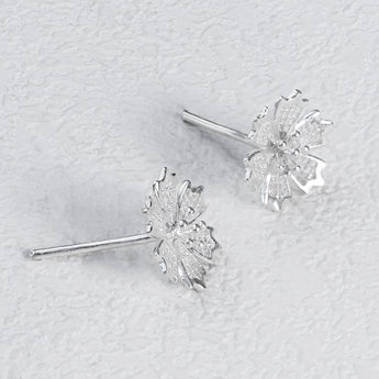 Fareastjewelry,Handmade Earrings,Silver,Snowflake series