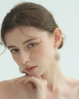 Fareastjewelry,Handmade Earrings,Silver,Wisdom Drum Rhythm series