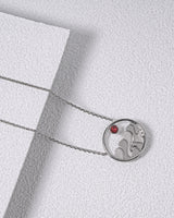 Fareastjewelry,Handmade Necklace,Silver&Crystal,Autumn Breeze series