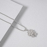 Fareastjewelry,Handmade Necklace,Silver,Flower Cluster series