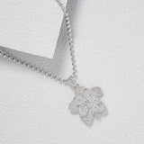 Fareastjewelry,Handmade Necklace,Silver,Pure Lotus series