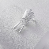 Fareastjewelry,Handmade Ring,Silver,Phoenix Chasing series