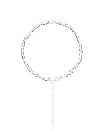 Handmade Bracelet,Silver,Crushed Silver series
