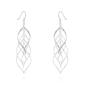 Handmade Earrings,Silver,Modern Art series