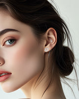 Handmade Silver Earrings Eternal Star