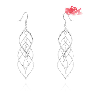 Handmade Earrings,Silver,Modern Art series