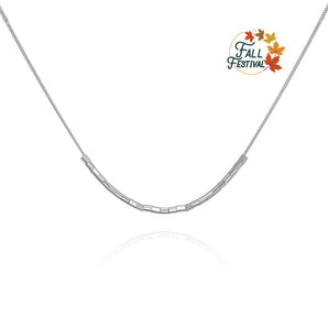 Handmade Necklace,Silver,Crushed Silver series - fareastjewelry